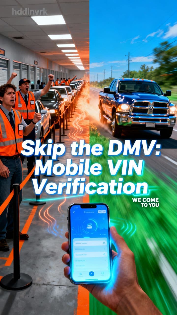 Skip the DMV: Mobile VIN Verification