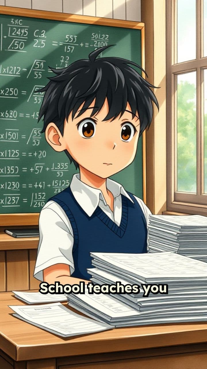 School Teaches Compliance, Not Life Skills