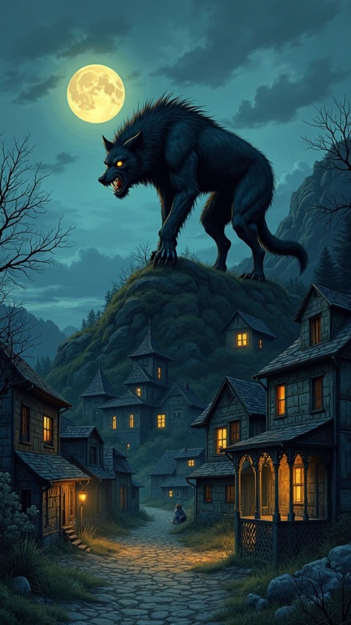 Вервольф в деревне