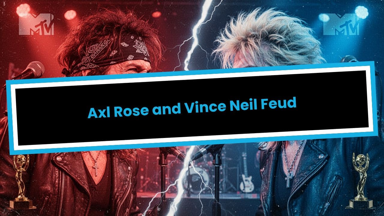 Axl Rose and Vince Neil Feud