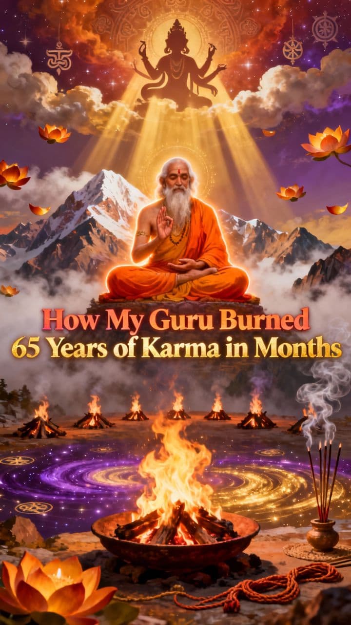 How My Guru Burned 65 Years of Karma in Months