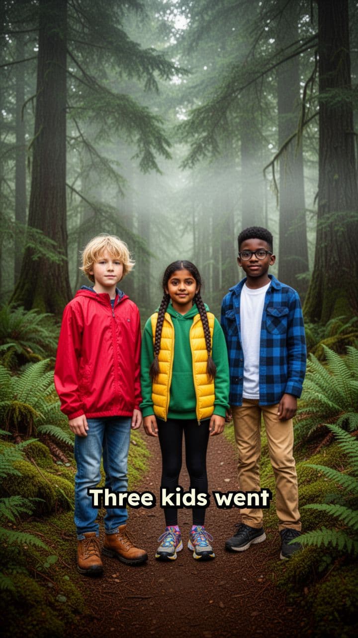 Iridescent Rabbit-Cat Creatures in the Forest