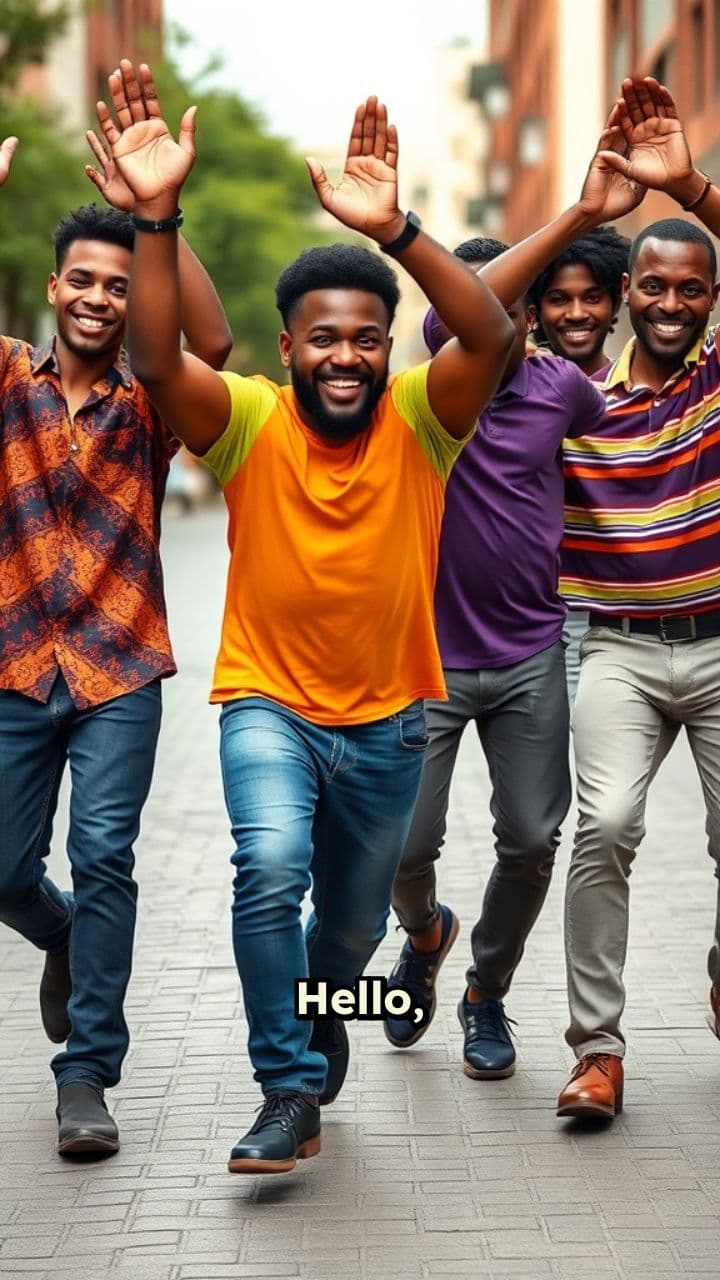 Nigerian Hype Birthday Greeting for Angel Marie