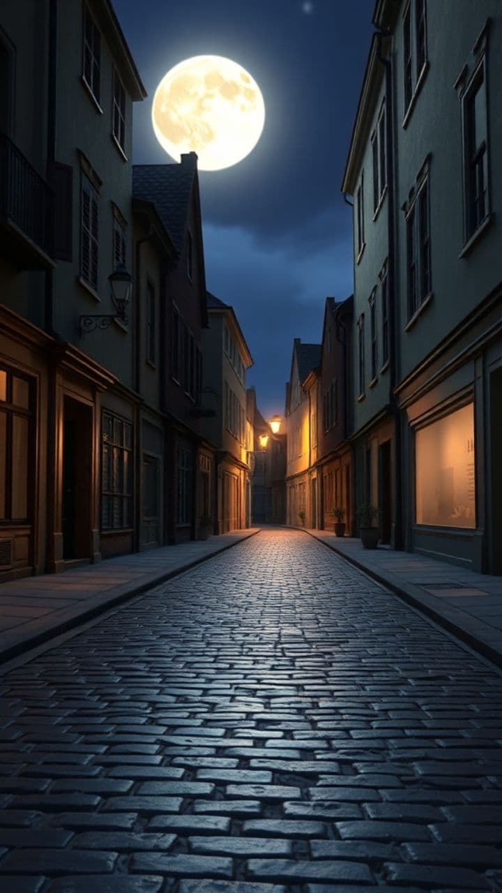 Lucy and Eloise: A Moonlit Bond