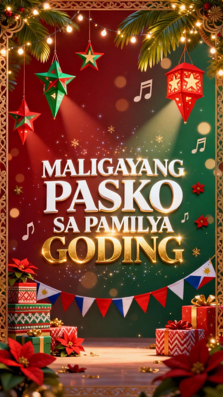 Maligayang Pasko sa Pamilya Goding