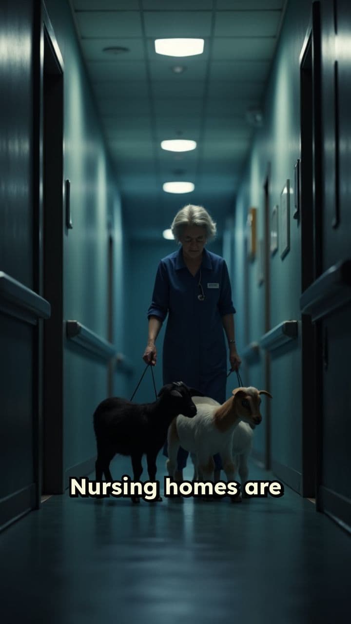 Goats Bring Joy to Nursing Home Residents