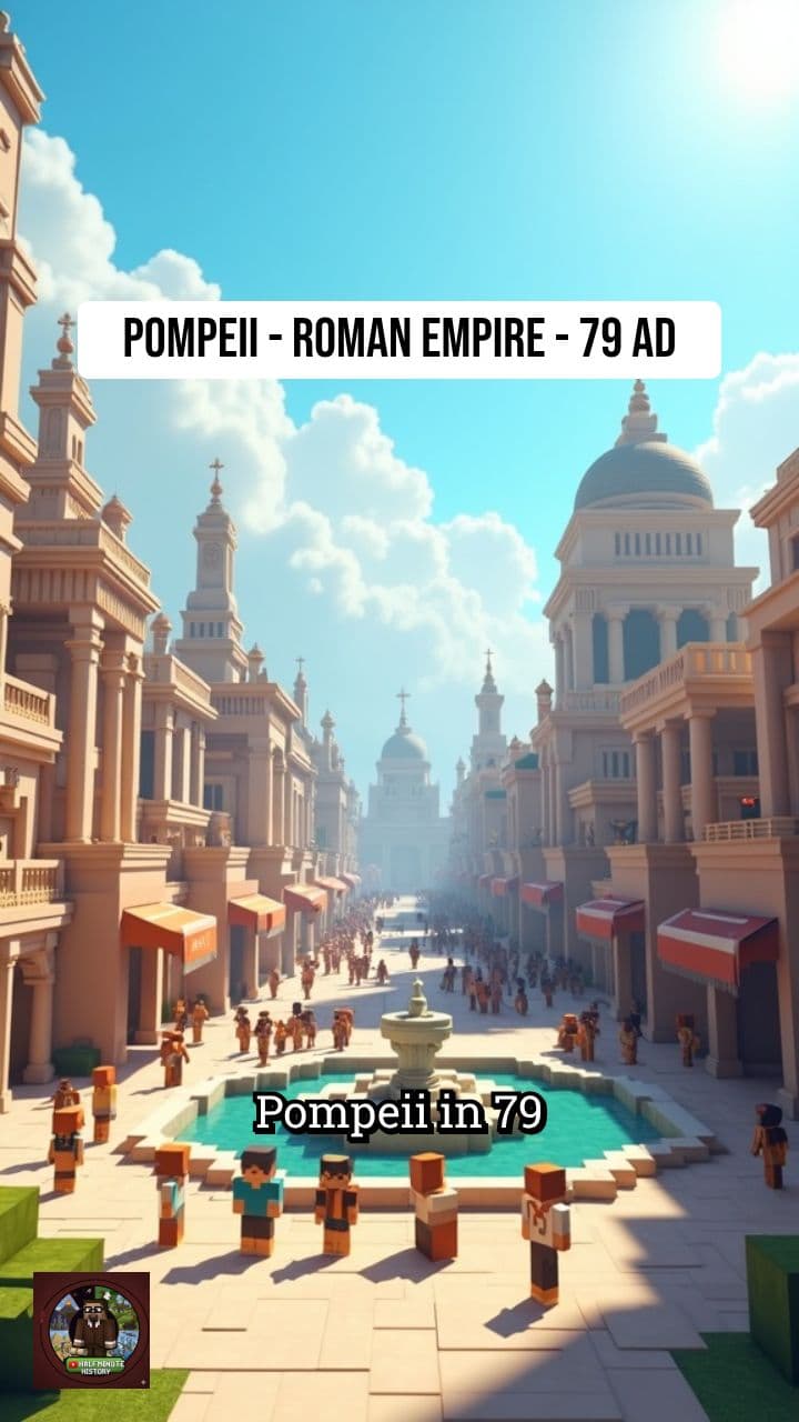 Pompeii - The Day the Sky Turned to Ash (Minecraft Edition)