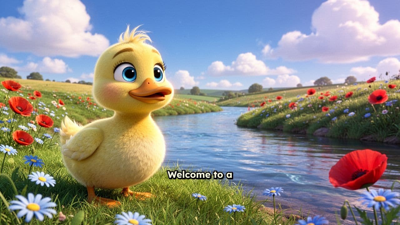 Mama Duck's Countryside Morning