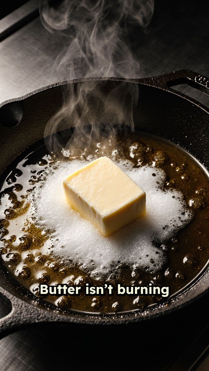 Why Butter Burns Before Oil