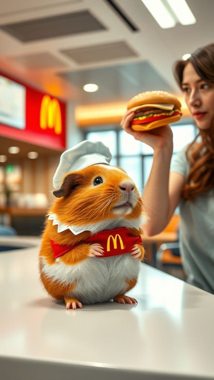 Le Cochon d'Inde Caissier Fou