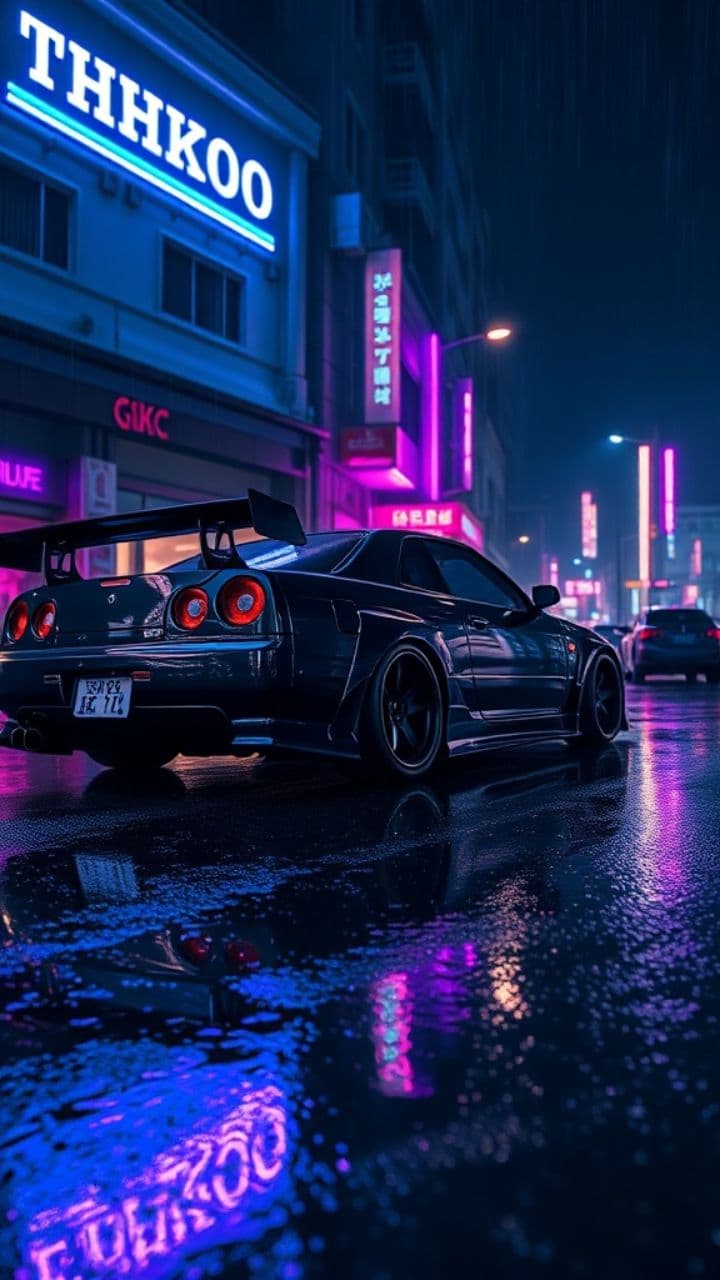 Neon Night Rider