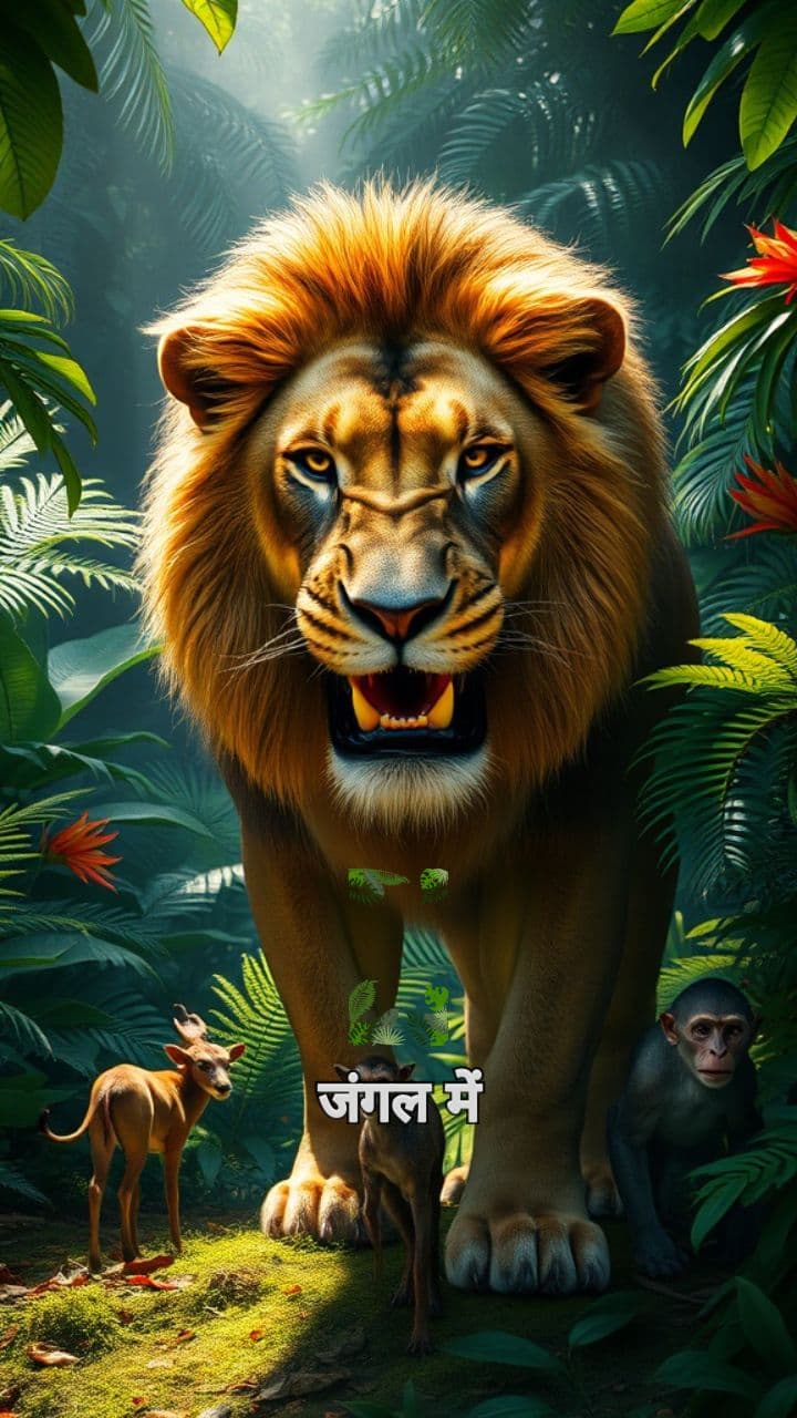 चतुर खरगोश और शेर का अंत