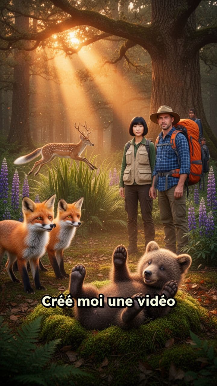 Animaux sauvages et cache-cache humain