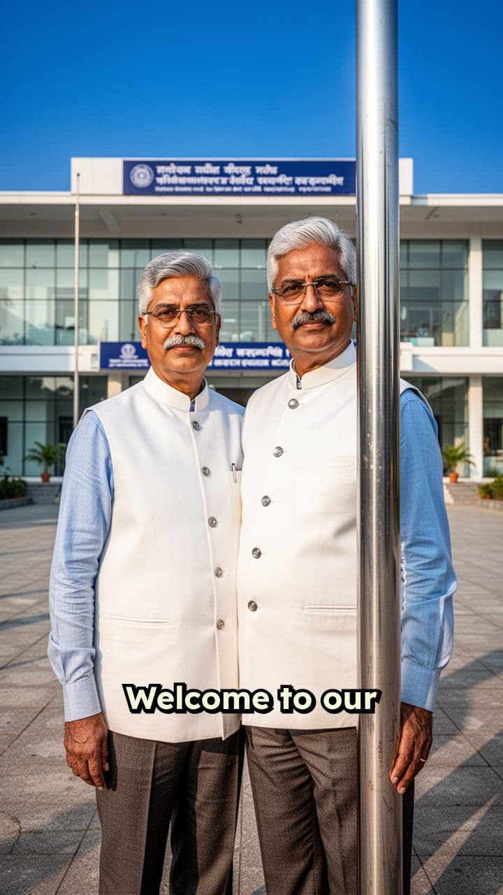 Avadhut Computers Flag Hoisting Ceremony