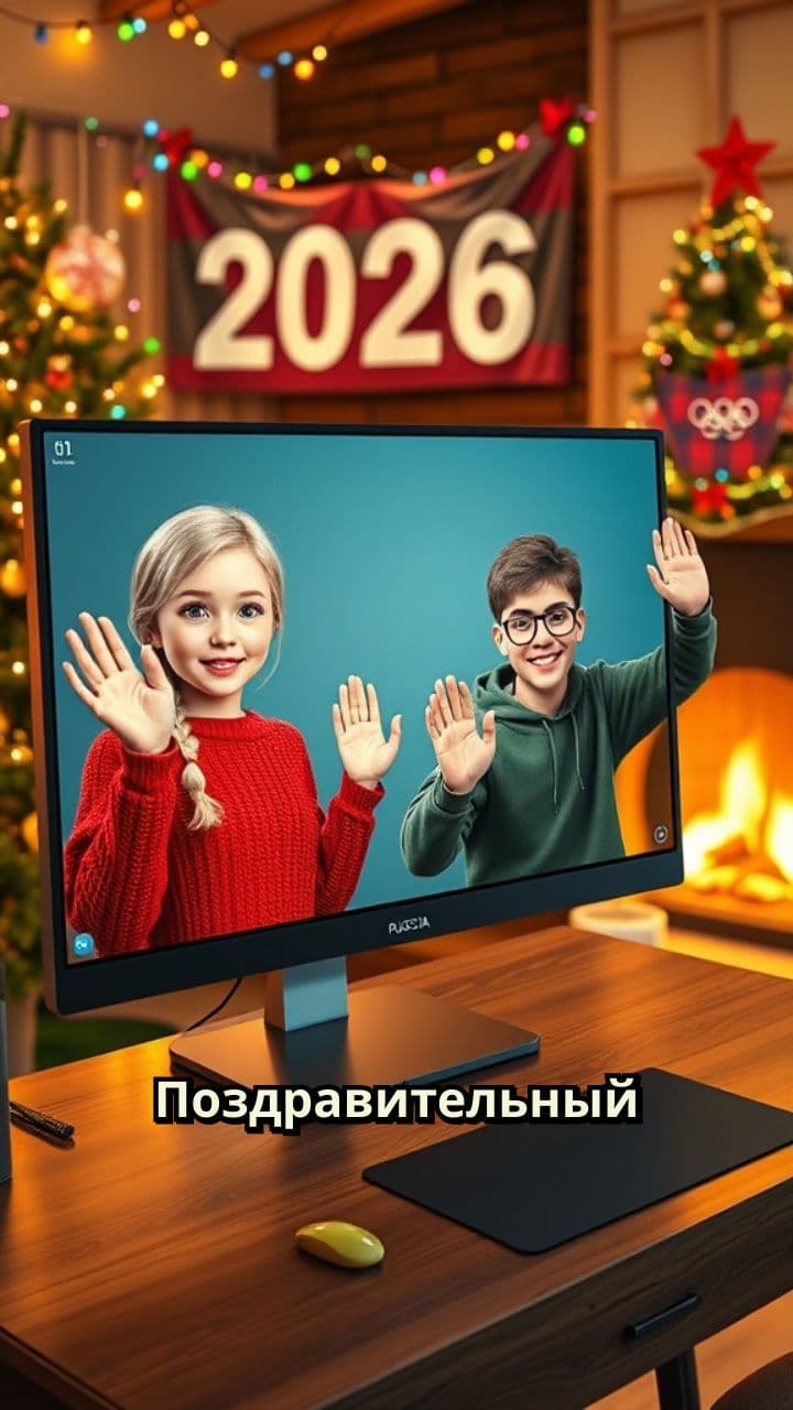 Новогодний флешмоб-поздравление директору 2026