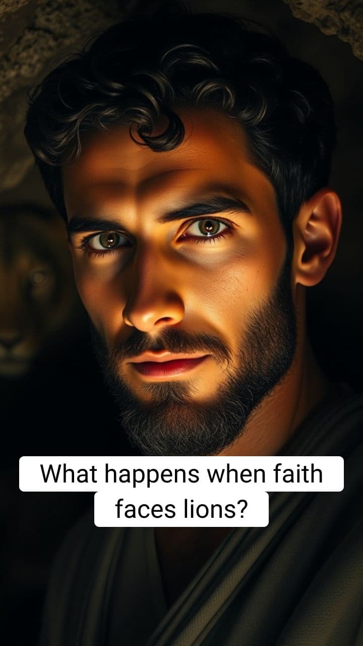 Daniel in the Lion's Den - 1 Minute Reel