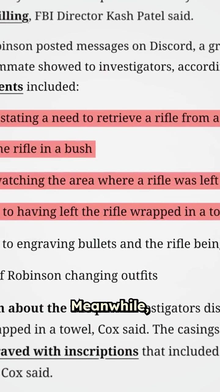 Killer's Own Father Turned Him In