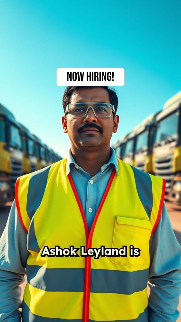 Ashok Leyland Recruitment 2024