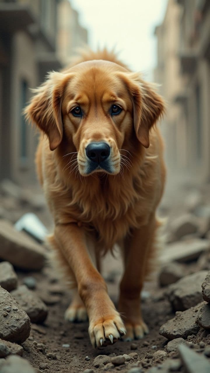 El poder de Max, el golden retriever