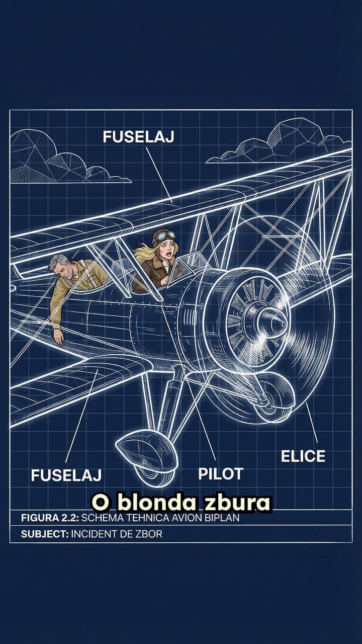 Bancul cu blonda și biplanul