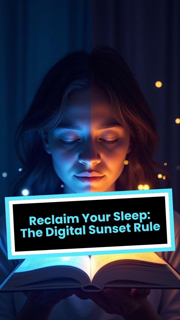 Reclaim Your Sleep: The Digital Sunset Rule