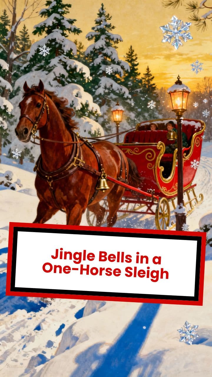 Jingle Bells in a One-Horse Sleigh