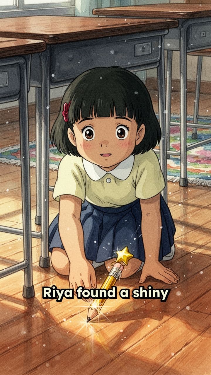 Riya Returns the Pencil