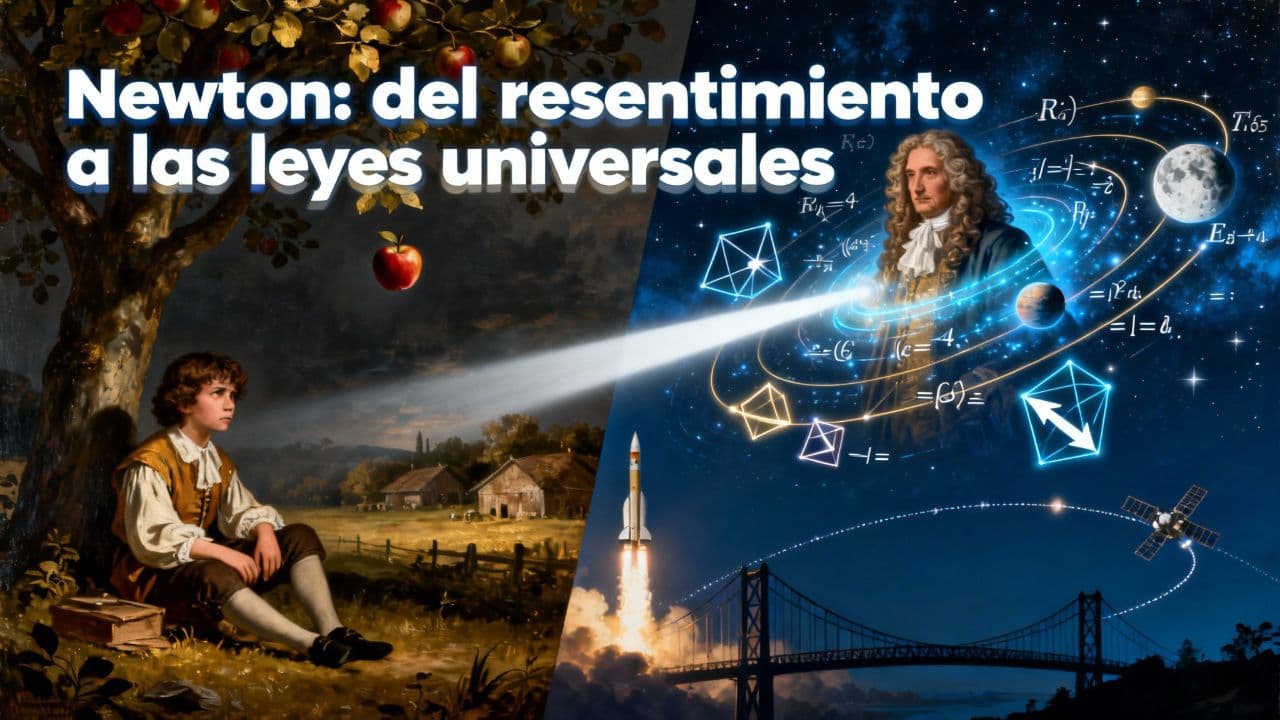 Newton: del resentimiento a las leyes universales