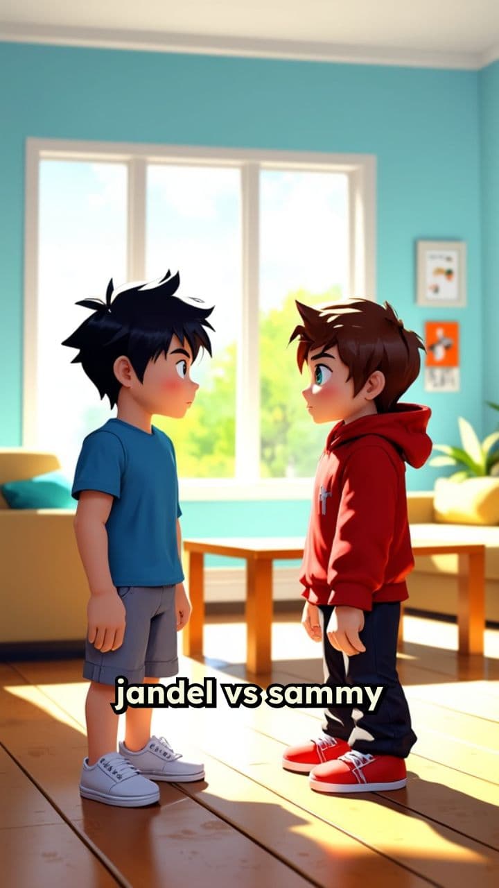 Jandel contra Sammy em casa