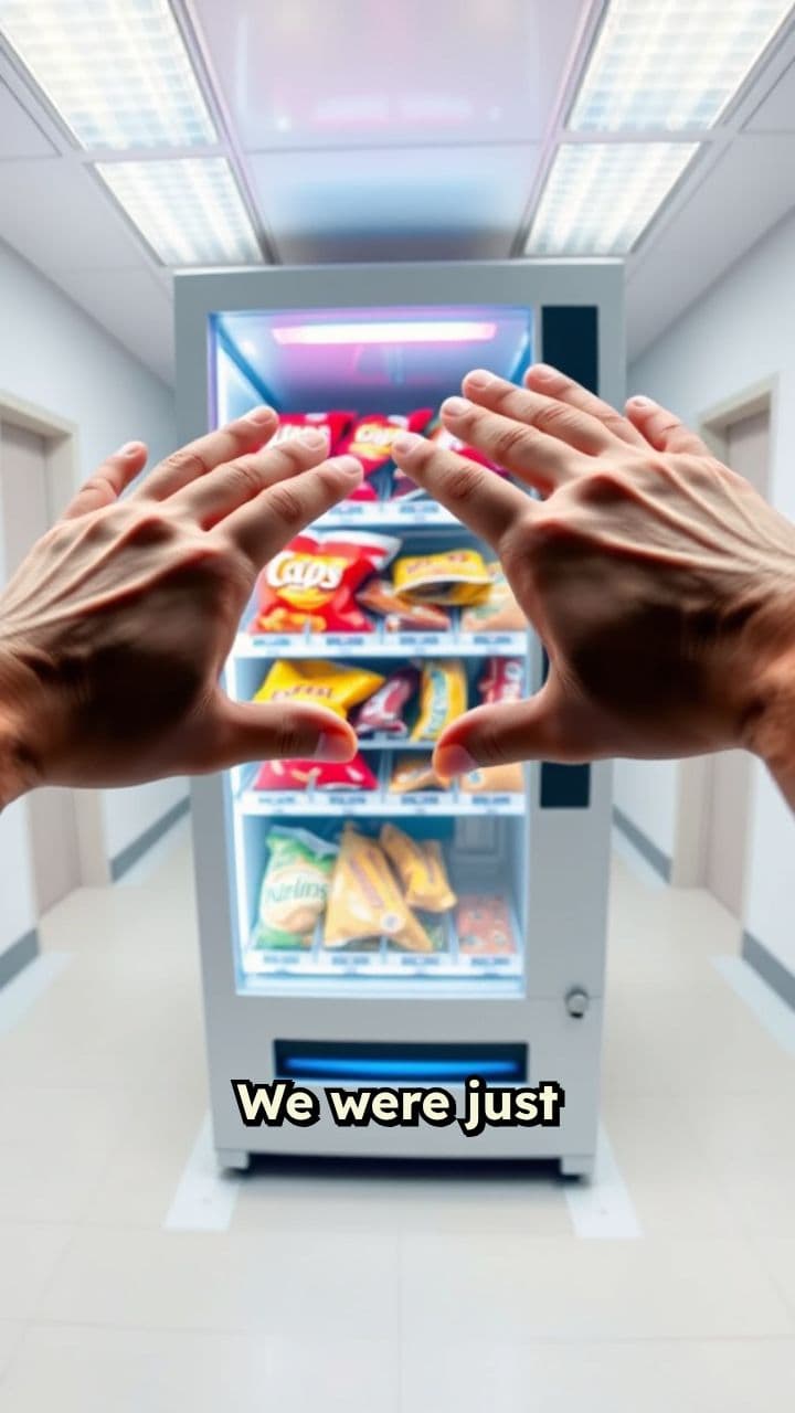 Kitten in a Vending Machine