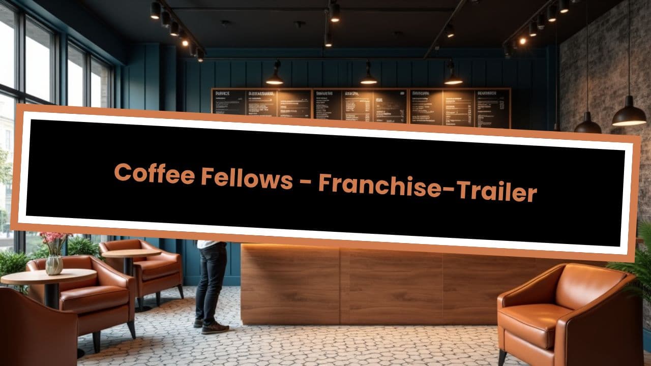 Coffee Fellows - Franchise-Trailer