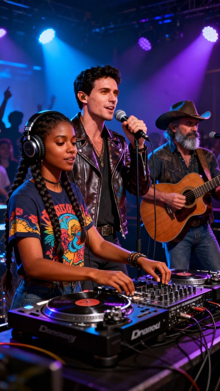 Country Music Cubism Reimagined