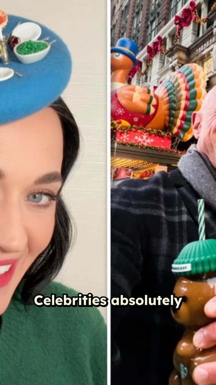 Celebrities Celebrate Thanksgiving in Style