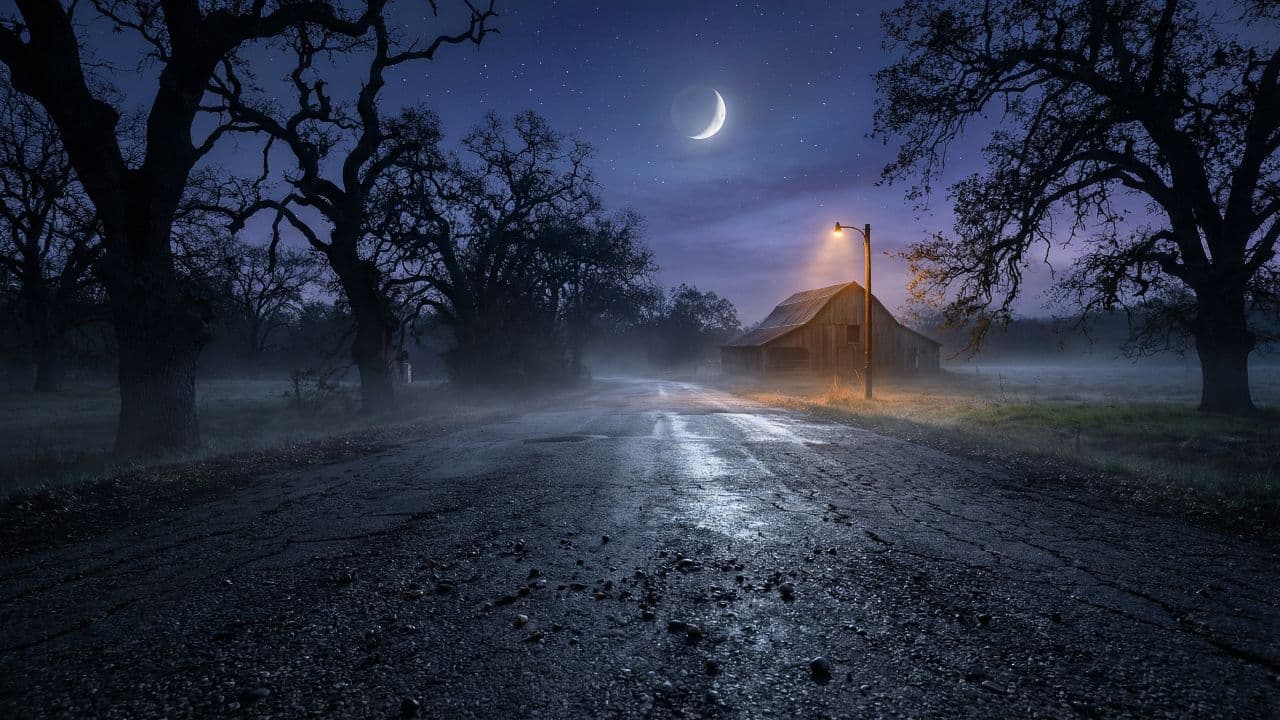 Night Journey: Countryside to City