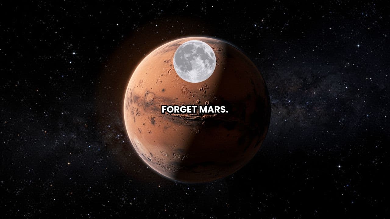 AI Robots Build the Moon First