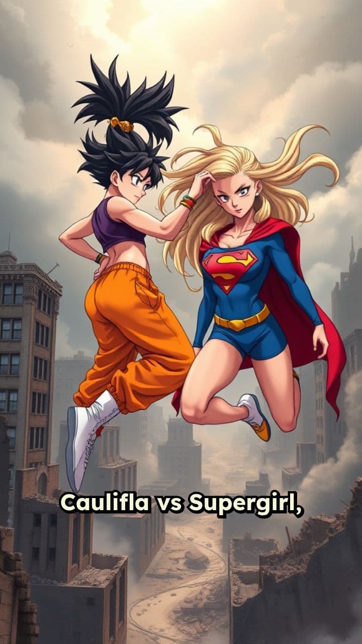 Caulifla contra Supergirl