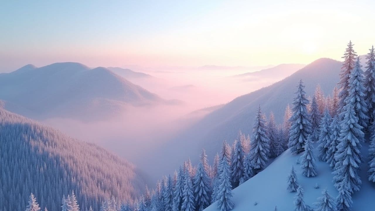 Christmas in Tennessee Mountains