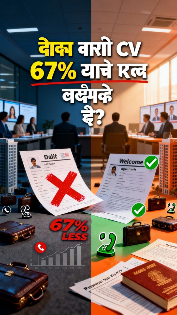 दलित नाम वाली CV को 67% कम कॉल क्यों आती है?