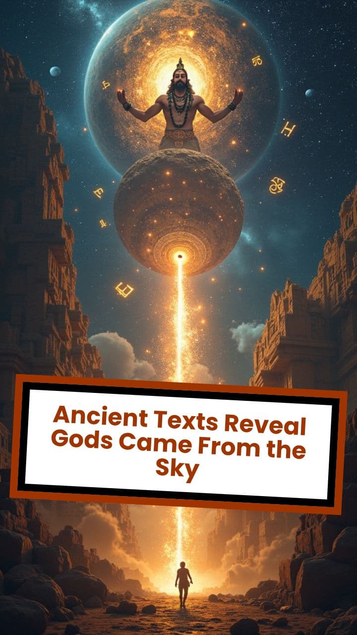 Ancient Texts Reveal Gods Came From the Sky