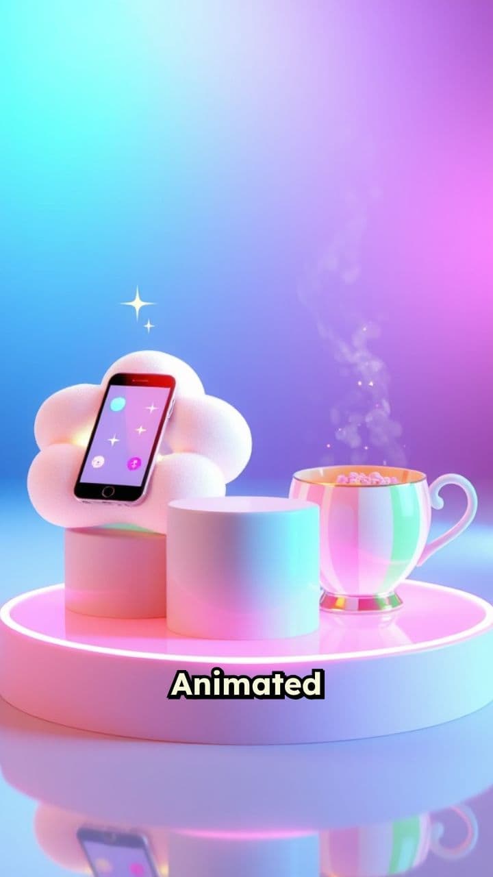 एनिमेटेड उत्पाद छवियाँ