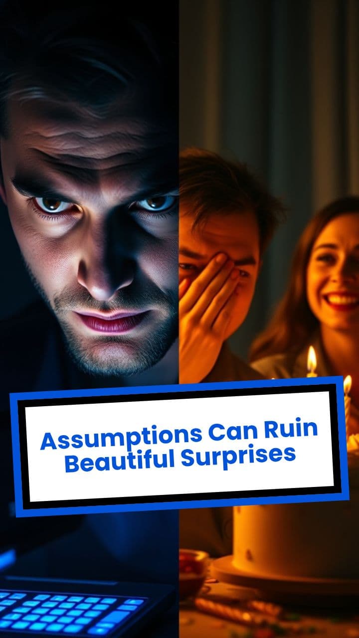 Assumptions Can Ruin Beautiful Surprises
