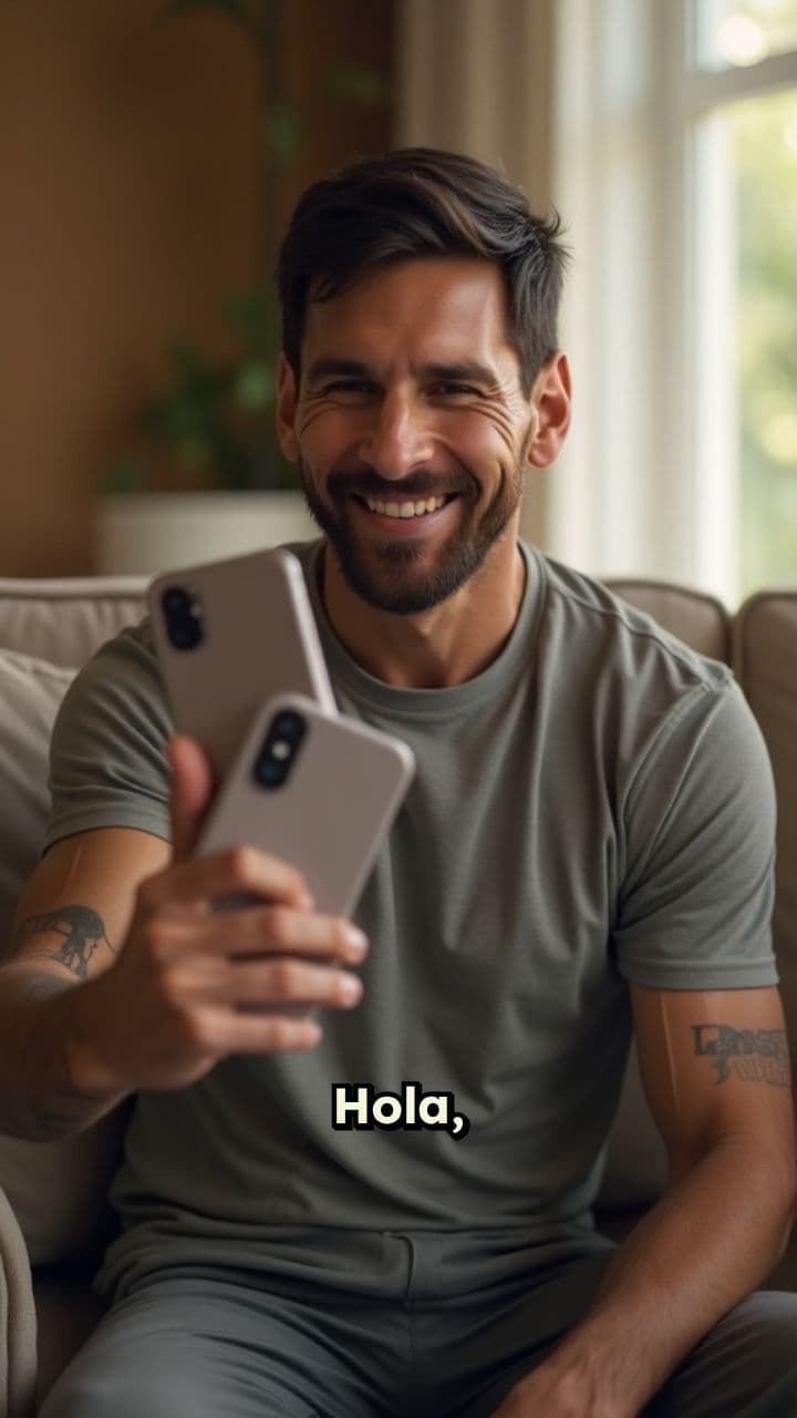 Mensaje de Messi para Enrica