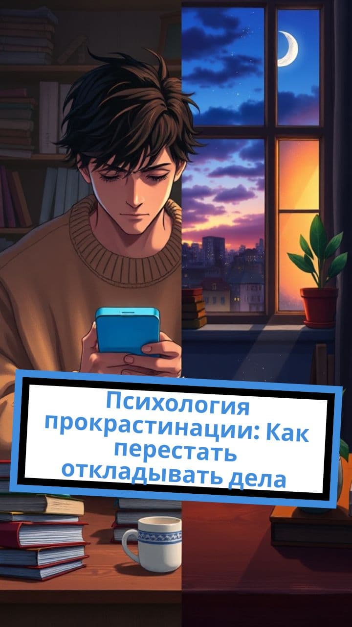 Психология прокрастинации: Как перестать откладывать дела