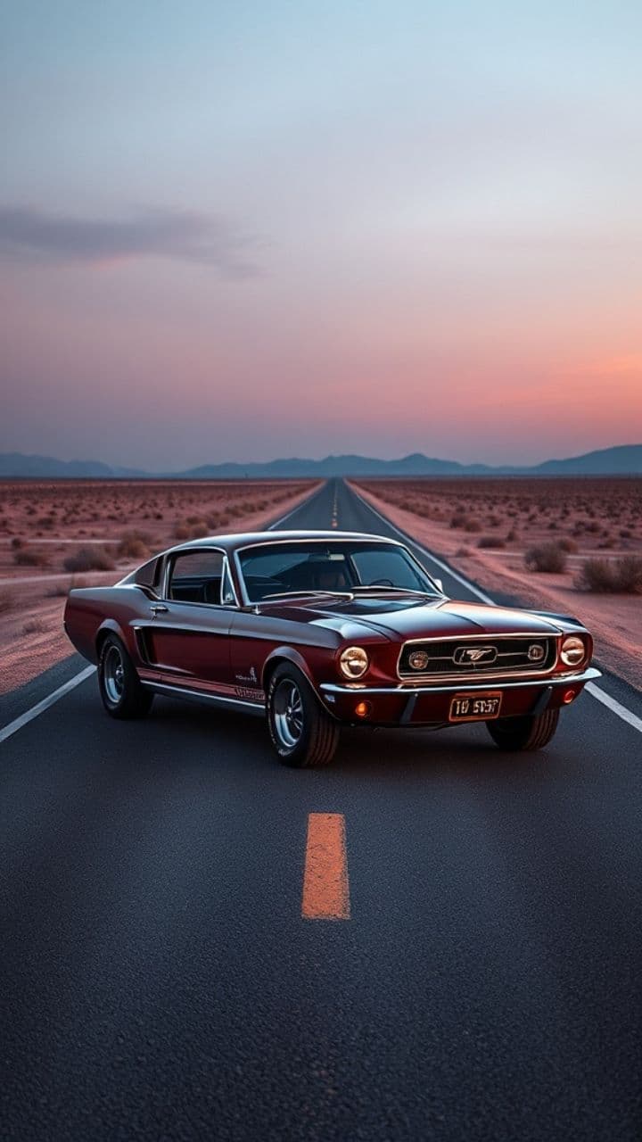 Ностальгия на дороге с Mustang 1967