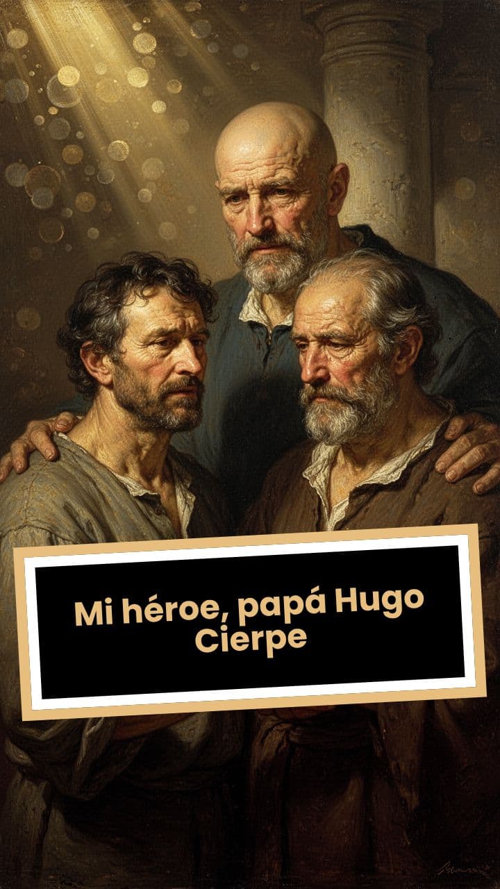 Mi héroe, papá Hugo Cierpe