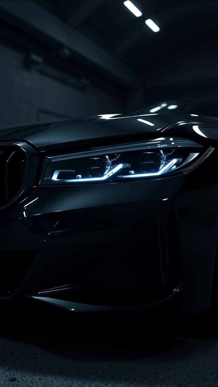 Nocturnal Elegance: The BMW Noir