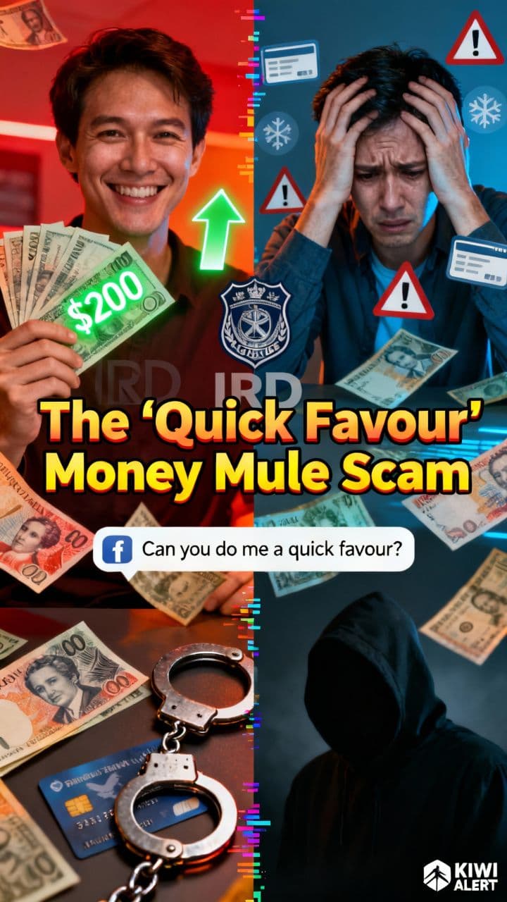 The “Quick Favour” Money Mule Scam