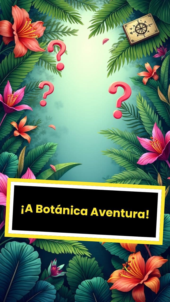 Quizz 🧠❓¡A Botánica Aventura!
