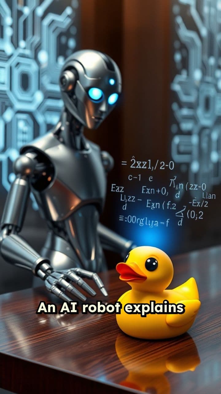 AI Robot Teaches Math to Rubber Duck