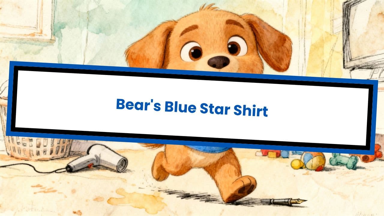 Bear's Blue Star Shirt